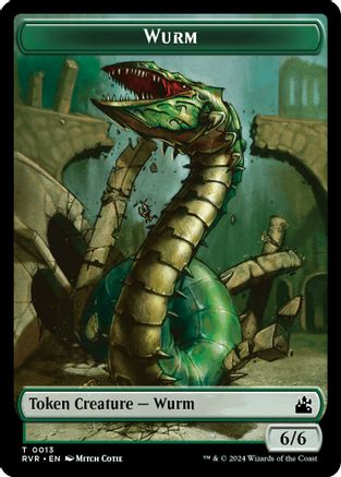 Wurm Token (RVR-013) [Ravnica Remastered]