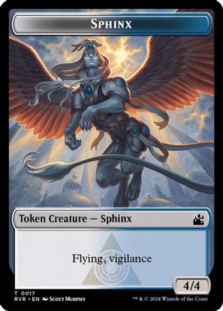 Sphinx Token (RVR-017) [Ravnica Remastered]