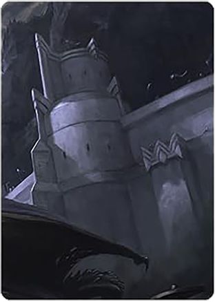 Rammas Echor, Ancient Shield Art Card (ASLTR-015) [Art Series: Universes Beyond: The Lord of the Rings: Tales of Middle-earth]