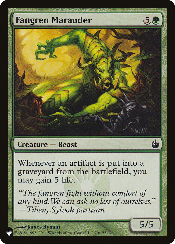 Fangren Marauder (LIST-79/155) [The List]