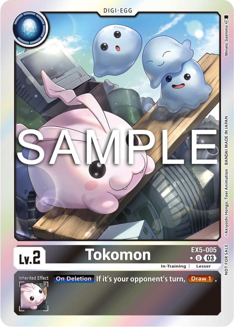 Tokomon [EX5-005] (Animal Colosseum Box Promotion Pack) [Animal Colosseum]