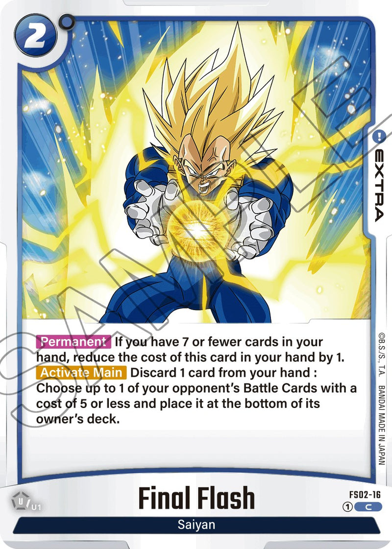 Final Flash [Starter Deck: Vegeta]