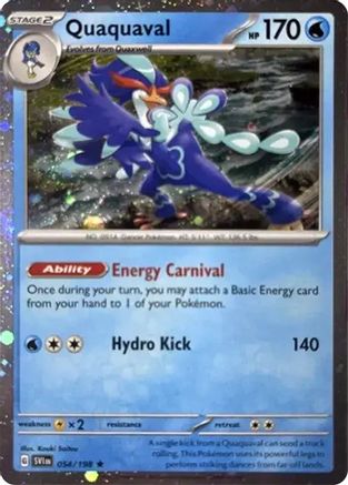 Quaquaval (054/198) (Cosmos Holo) [Miscellaneous Cards]