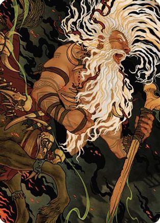 Yarus, Roar of the Old Gods Art Card (46/49) (ASMKM-046) [Art Series: Murders at Karlov Manor]