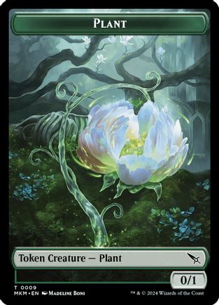 Plant Token (MKM-009) [Murders at Karlov Manor]