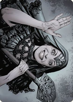 Gisa, the Hellraiser Art Card (ASOTJ-051) [Art Series: Outlaws of Thunder Junction]