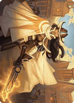 Omenport Vigilante Art Card (ASOTJ-003) [Art Series: Outlaws of Thunder Junction]