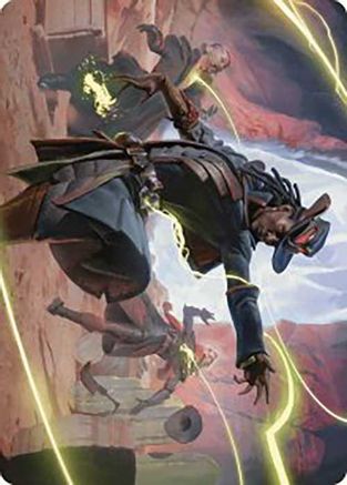 Lilah, Undefeated Slickshot Art Card (ASOTJ-026) [Art Series: Outlaws of Thunder Junction]