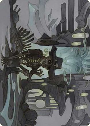 Tinybones Joins Up Art Card (ASOTJ-009) [Art Series: Outlaws of Thunder Junction]