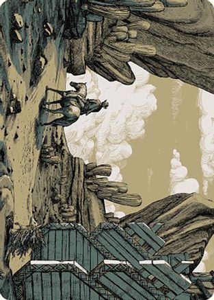 Path to Exile Art Card (ASOTJ-037) [Art Series: Outlaws of Thunder Junction]