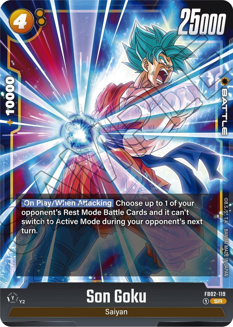 Son Goku (FB02-119) [Blazing Aura]