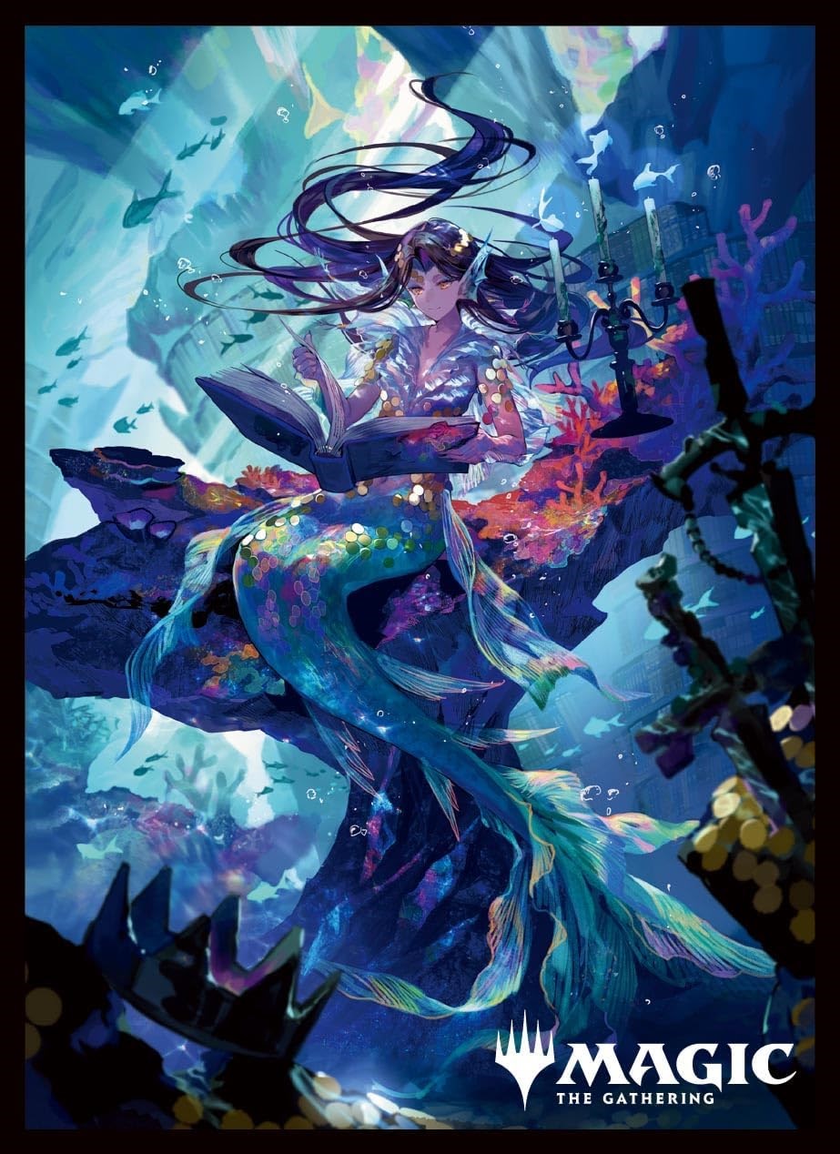 Card Sleeves - Rhystic Study (Anime Borderless Edition)