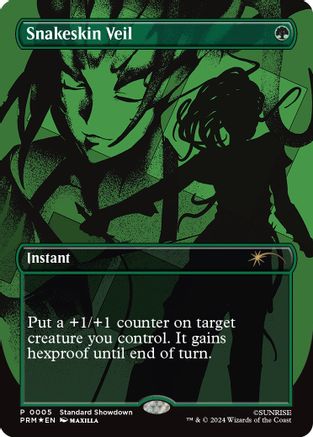 Snakeskin Veil (SSP-005) [Standard Showdown Promos] Foil