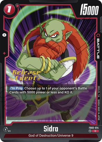 Sidra [Blazing Aura Pre-Release Cards]