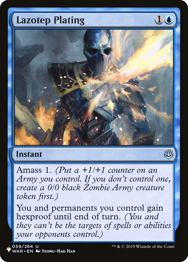 Lazotep Plating (LIST-059/264) [The List]