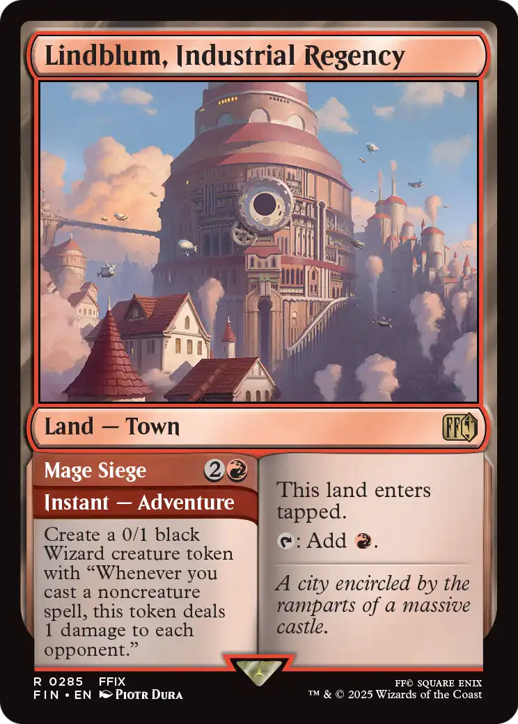 Lindblum, Industrial Regency (FIN-285) [FINAL FANTASY]