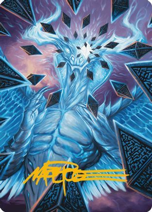 Ugin's Binding Art Card (Gold-Stamped Signature) (ASMH3-036) [Art Series: Modern Horizons 3]