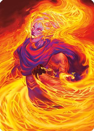 Flare of Duplication Art Card (Gold-Stamped Signature) (ASMH3-038) [Art Series: Modern Horizons 3]