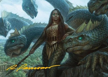 Hydra Trainer Art Card (Gold-Stamped Signature) (ASMH3-010) [Art Series: Modern Horizons 3]
