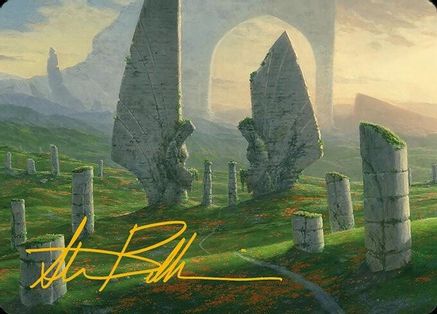 Monumental Henge Art Card (Gold-Stamped Signature) (ASMH3-015) [Art Series: Modern Horizons 3]
