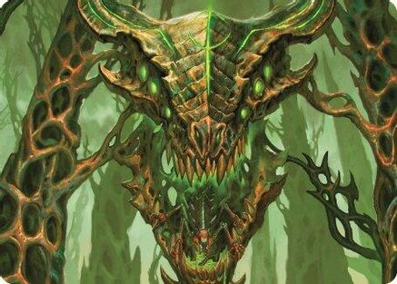 Colossal Dreadmask Art Card (ASMH3-008) [Art Series: Modern Horizons 3]