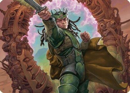 Eladamri, Korvecdal Art Card (ASMH3-009) [Art Series: Modern Horizons 3]