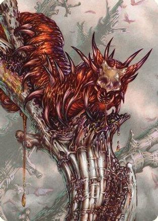 Grist, Voracious Larva Art Card (ASMH3-053) [Art Series: Modern Horizons 3]