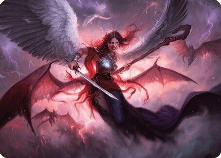 Kaalia of the Vast Art Card (ASMH3-022) [Art Series: Modern Horizons 3]