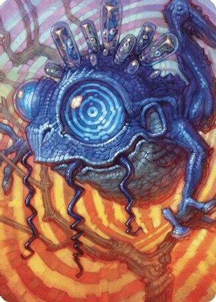 Psychic Frog Art Card (ASMH3-041) [Art Series: Modern Horizons 3]