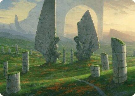 Monumental Henge Art Card (ASMH3-015) [Art Series: Modern Horizons 3]