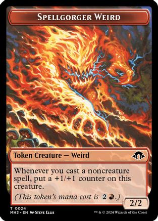 Spellgorger Weird Token (MH3-024) [Modern Horizons 3]