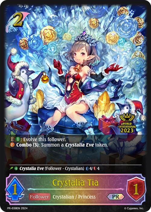 Crystalia Tia (PR-038EN) [Promotional Cards]