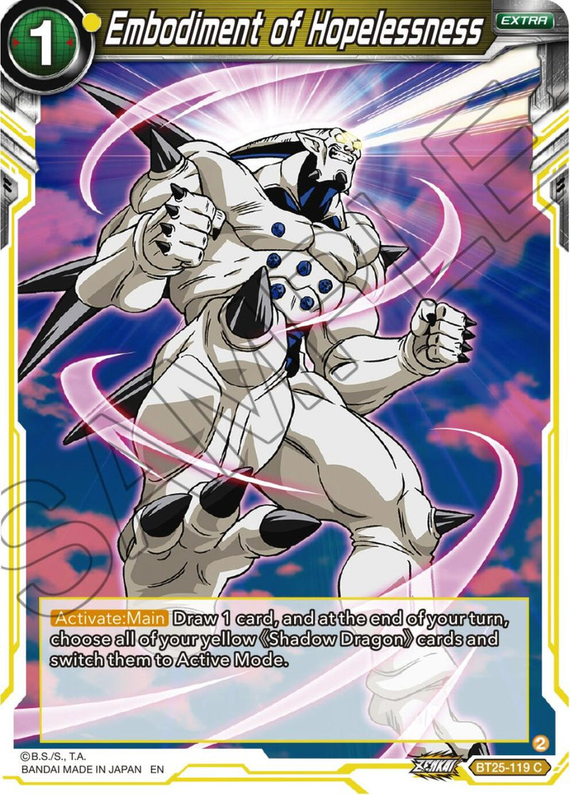 Embodiment of Hopelessness (BT25-119) [Legend of the Dragon Balls]