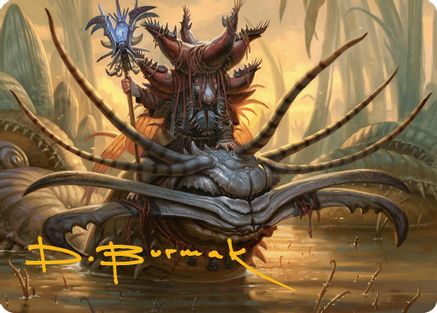 Wick's Patrol Art Card (Gold-Stamped Signature) (ASBLB-018) [Art Series: Bloomburrow]