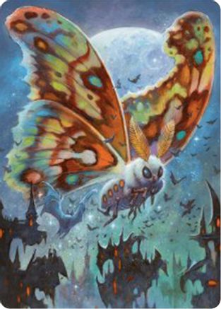 Luminous Broodmoth Art Card (ASBLB-048) [Art Series: Bloomburrow]
