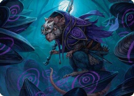 Nightwhorl Hermit Art Card (ASBLB-010) [Art Series: Bloomburrow]