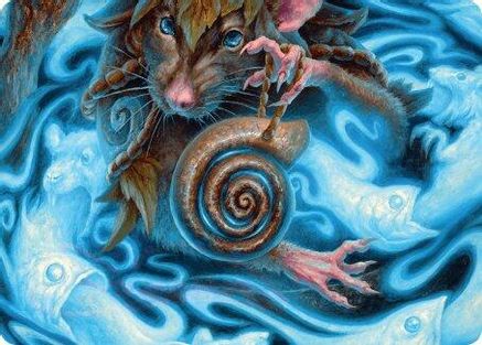 Mind Spiral Art Card (ASBLB-008) [Art Series: Bloomburrow]