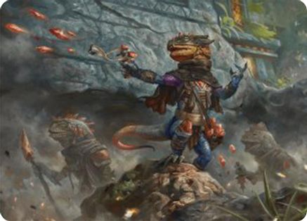 Agate Instigator Art Card (ASBLB-033) [Art Series: Bloomburrow]