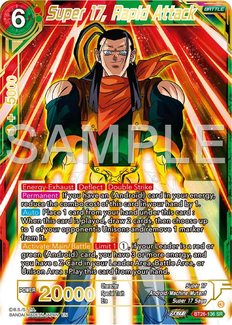 Super 17, Rapid Attack (BT26-136) [Ultimate Advent]