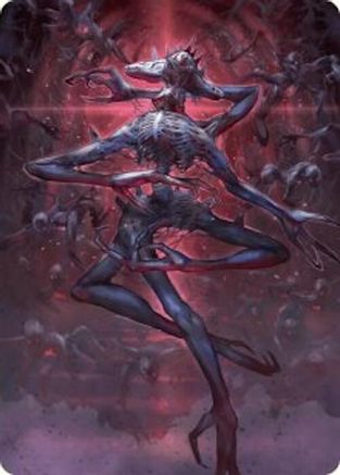 Overlord of the Balemurk Art Card (ASDSK-047) [Art Series: Duskmourn: House of Horror]