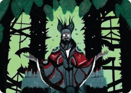 Victor, Valgavoth's Seneschal Art Card (23/54) (ASDSK-023) [Art Series: Duskmourn: House of Horror]