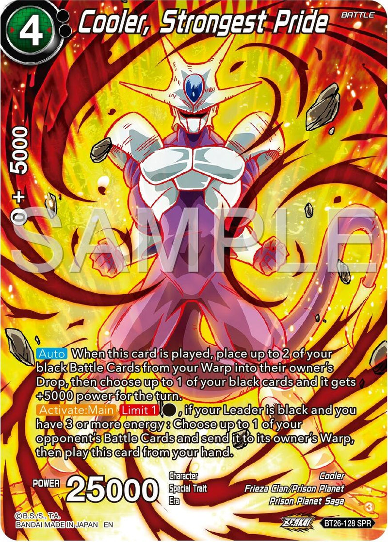 Cooler, Strongest Pride (SPR) (BT26-128) [Ultimate Advent]