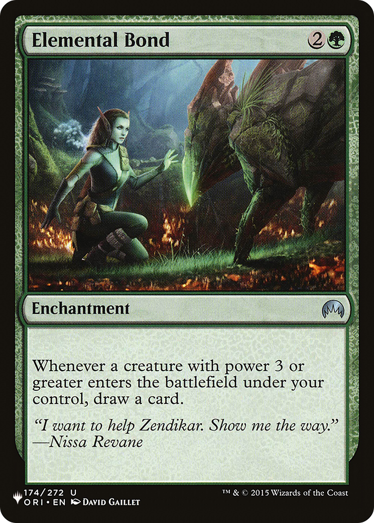 Elemental Bond (LIST-174/272) [The List]