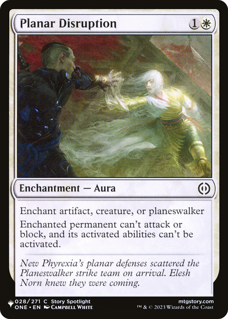 Planar Disruption (LIST-028/271) [The List]