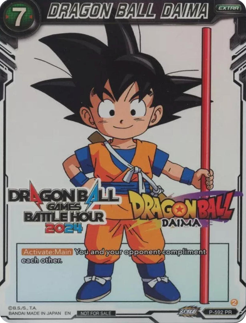 DRAGON BALL DAIMA (Dragon Ball Games Battle Hour 2024 Promo Card Set) (P-592) [Promotion Cards]