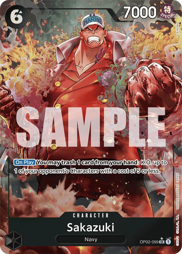 Sakazuki (Full Art) [Premium Booster -The Best-]