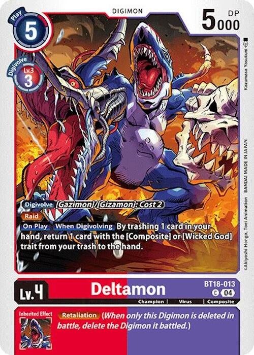 Deltamon [BT18-013] [Release Special Booster 2.0]