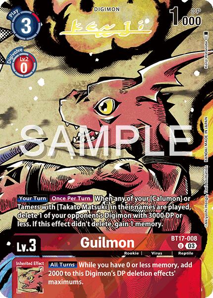 Guilmon [BT17-008] (Signed) [Release Special Booster 2.0]