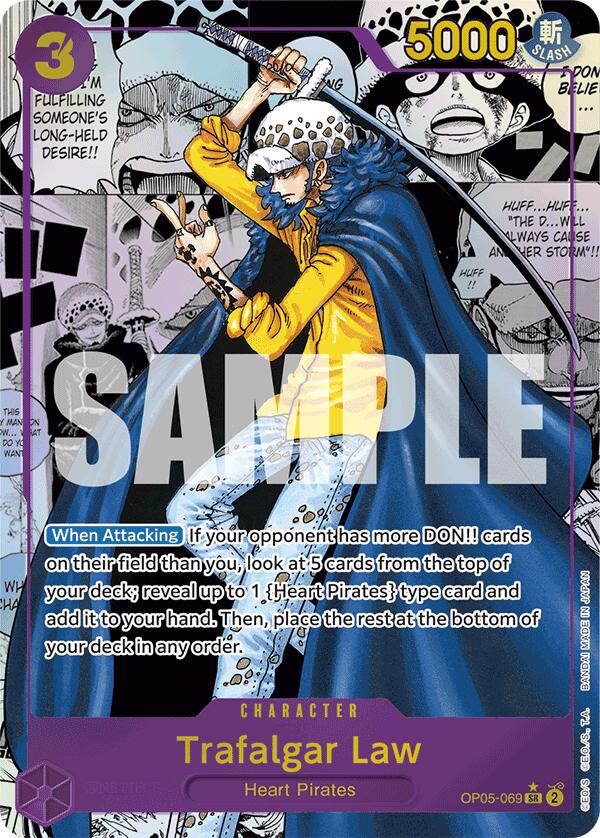 Trafalgar Law (OP05-069) (Manga) [Premium Booster -The Best-]