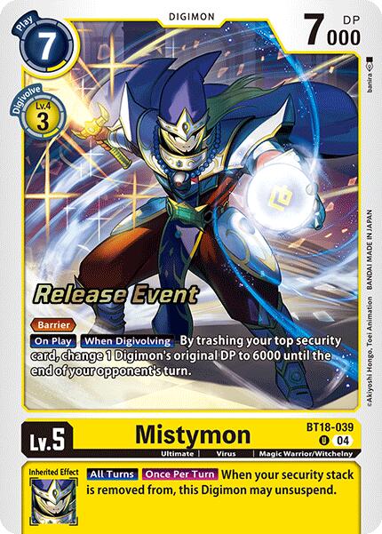 Mistymon [BT18-039] [Release Special Booster Ver.2.0 Promos]